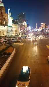 The bright lights of the infamous strip